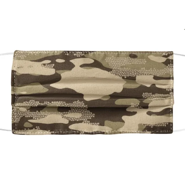 Desert Camouflage Pattern Mosaic Style Plakat Mask
