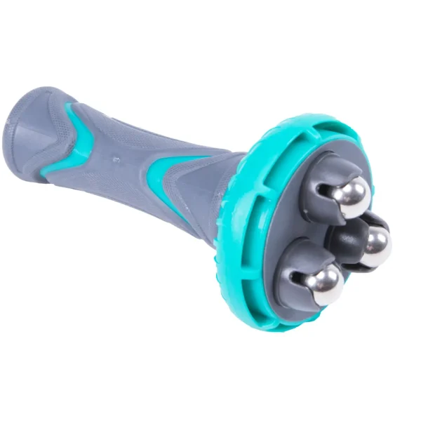 Mini massage roller with steel balls